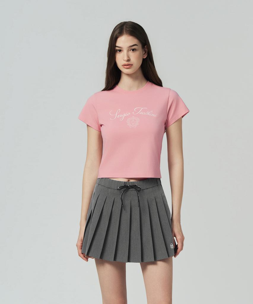SERGIO TACCHINI W Классическая мини-футболка с графическим принтом