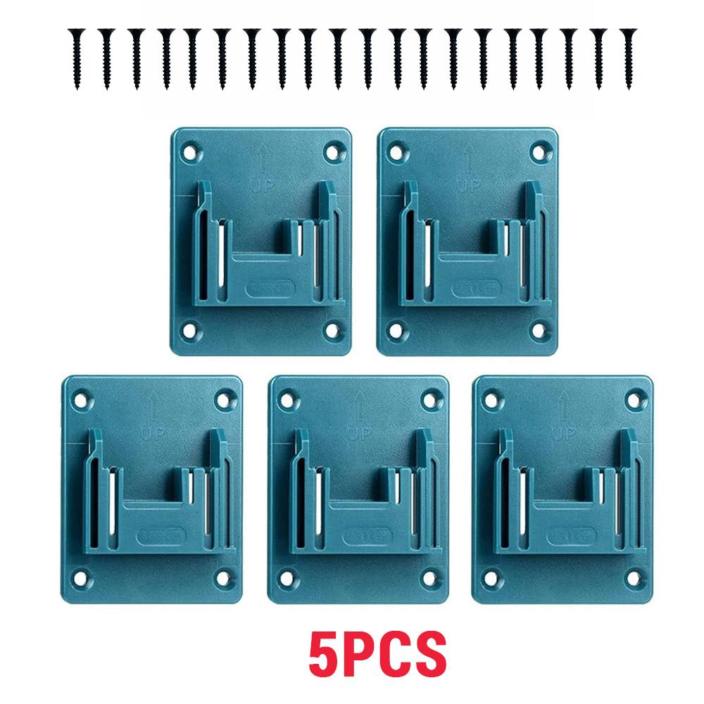 1-5 шт. Настенный держатель для электроинструмента для Makita 18V, настенное крепление для электроинструмента, хранение, держатель для аккумулятора, фиксация, новейший держатель для дрели