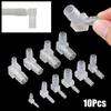 10Pcs 90 Degree Elbow Connectors PP Plastic Pagoda Hose Joint  Garden Irrigation
