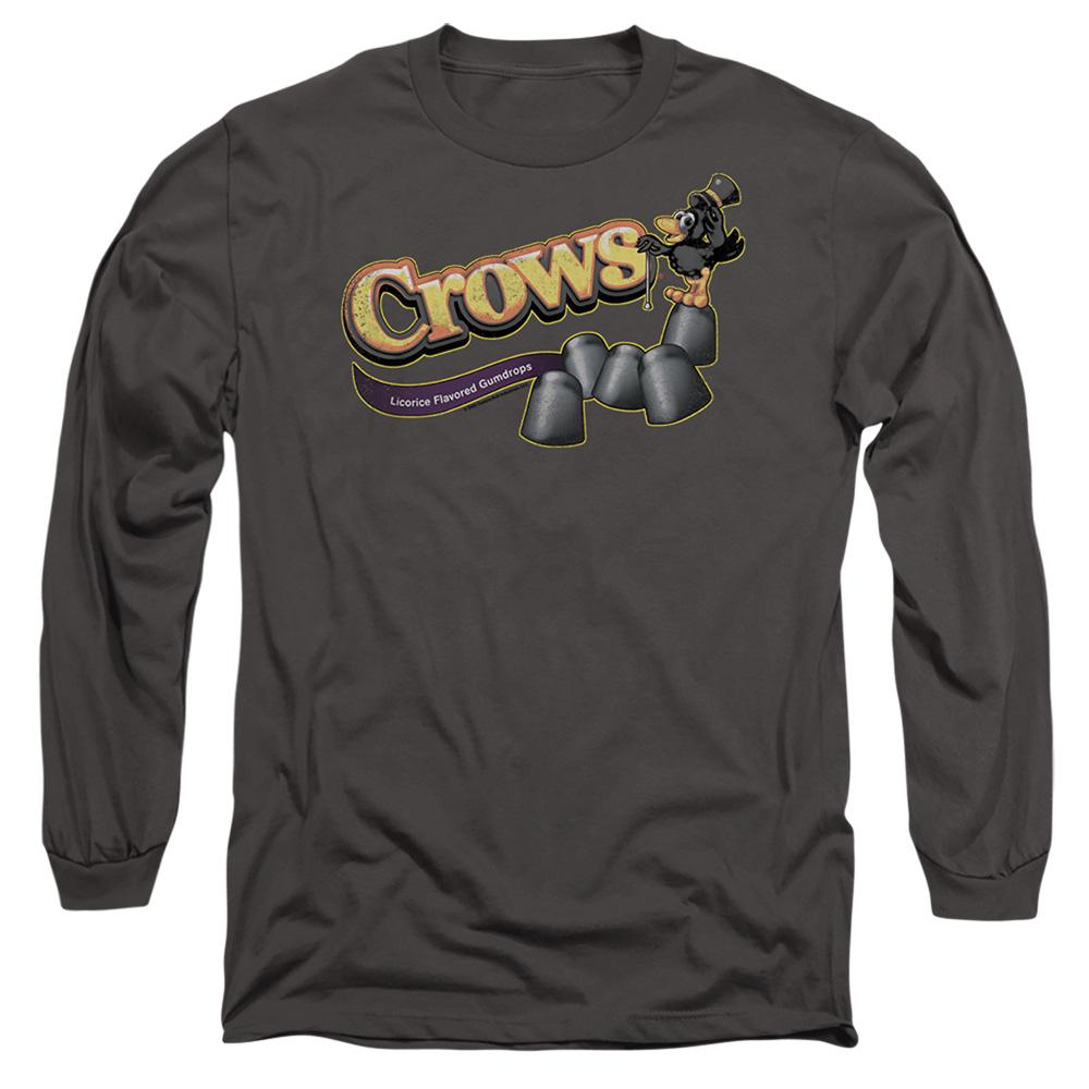 The Crow Unisex Adult Tootsie Roll Long-Sleeved T-Shirt