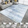 Абстрактный ковер Синий Белый Смешение цветов 5 вариантов цветов Современный ковер для гостиной Серый диван Мраморный пол Домашний декор