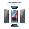 ENKAY HAT PRINCE 5Pcs For iPhone 14 Plus Anti-Spy Screen Protector Anti-explosion Full Cover Film
