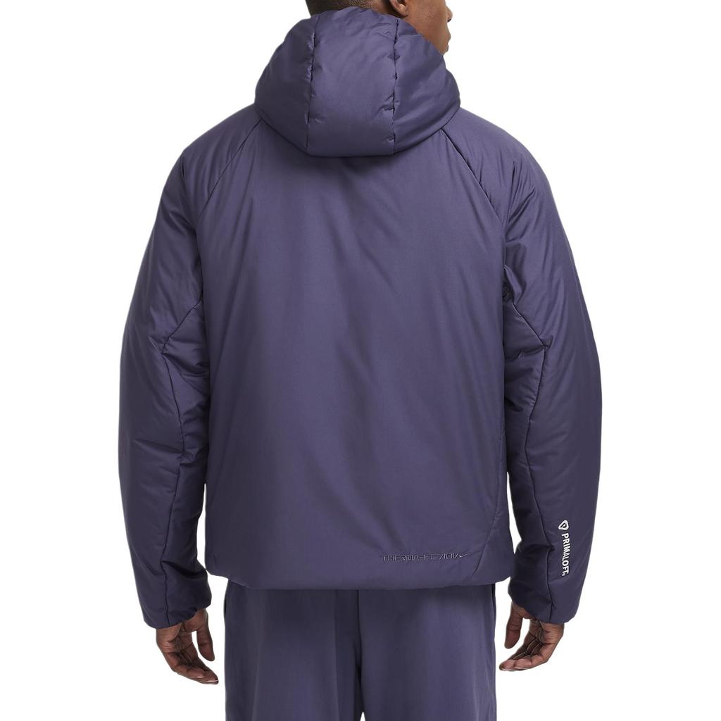 Nike Primaloft Therma-Fit Adv ACG Rope De Dope однотонная удобная куртка с капюшоном мужская куртка Deep-Raisin FV8690-573