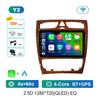 ОС Android для Mercedes Benz C Class W203 C200 C320 C350 CLK W209 2002 - 2005 Автомобильный радиоприемник Видео Мультимедийный проигрыватель GPS 4G Bluetooth
