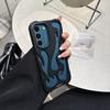 Крутой полый чехол для телефона с узором пламени для Samsung S25 S24 Plus S22 S23 Ultra A16 A06 A55 A15 A54 A14 Тонкий Ударопрочный Мягкий Чехол