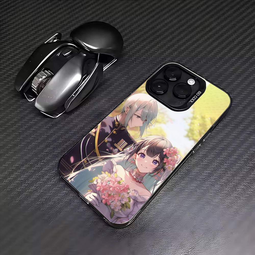 Чехол для телефона Аниме M-My Happy M-Marriage Для iPhone17,16,15,14,13,12,11 Plus,Pro Max Цветной Посеребренный Внутренний Чехол