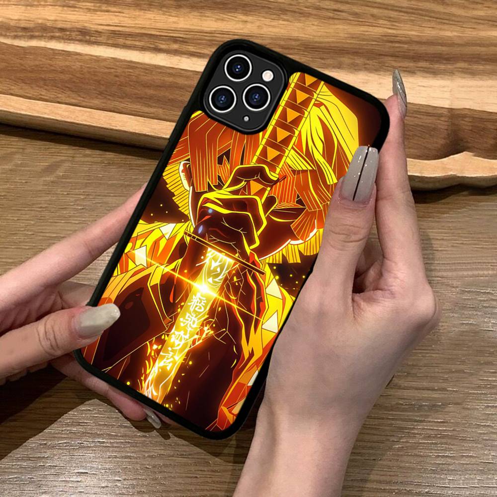Zenitsu Agatsuma Phone Case Silicone PC+TPU For For IPhone 11 12 13 14 15 16 Plus Pro Max Cover