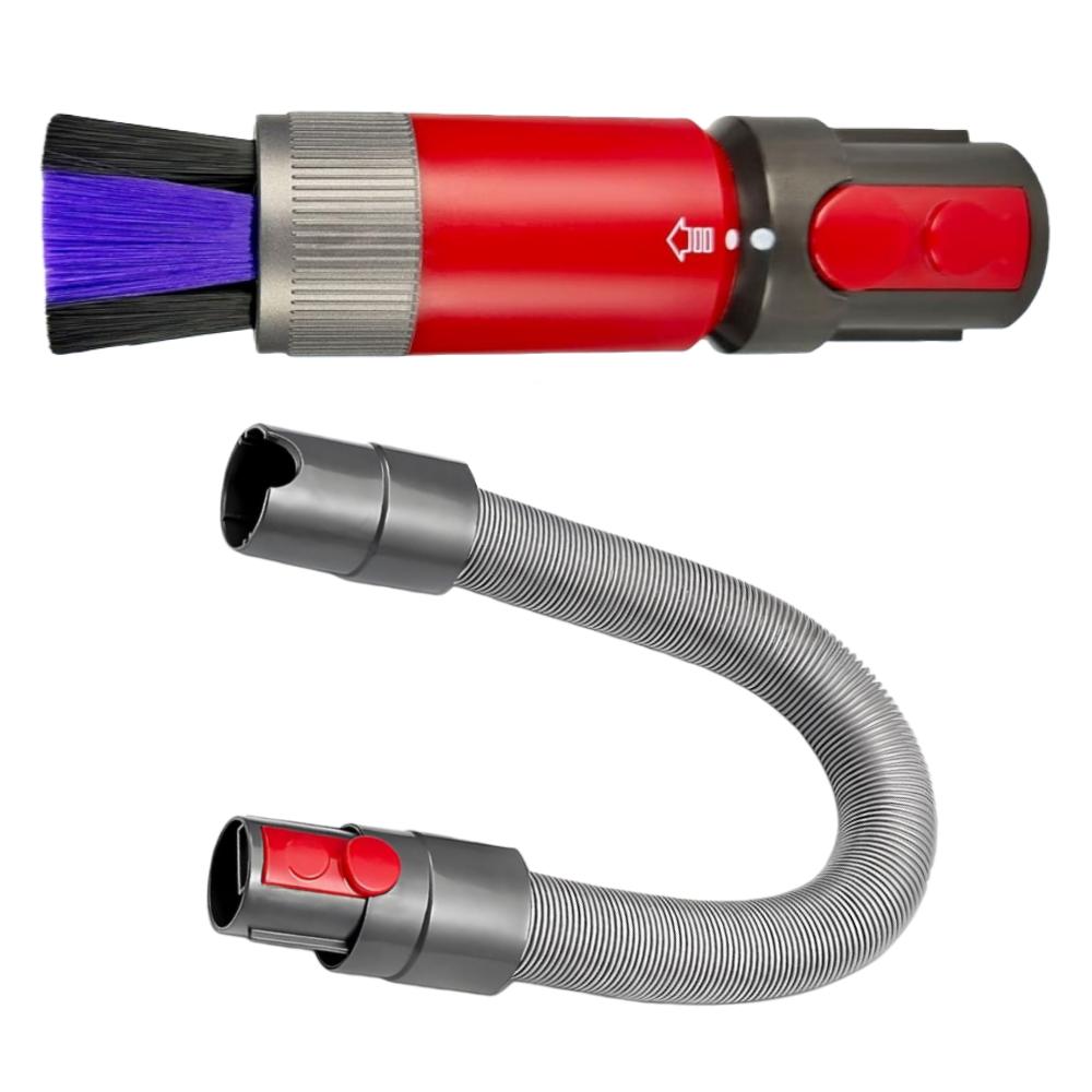 Совместимо с пылесосами Dyson Outsize V7 V8 V11 V11 V11, щетка для пыли, гибкий удлинительный шланг, запчасти для беспроводного пылесоса