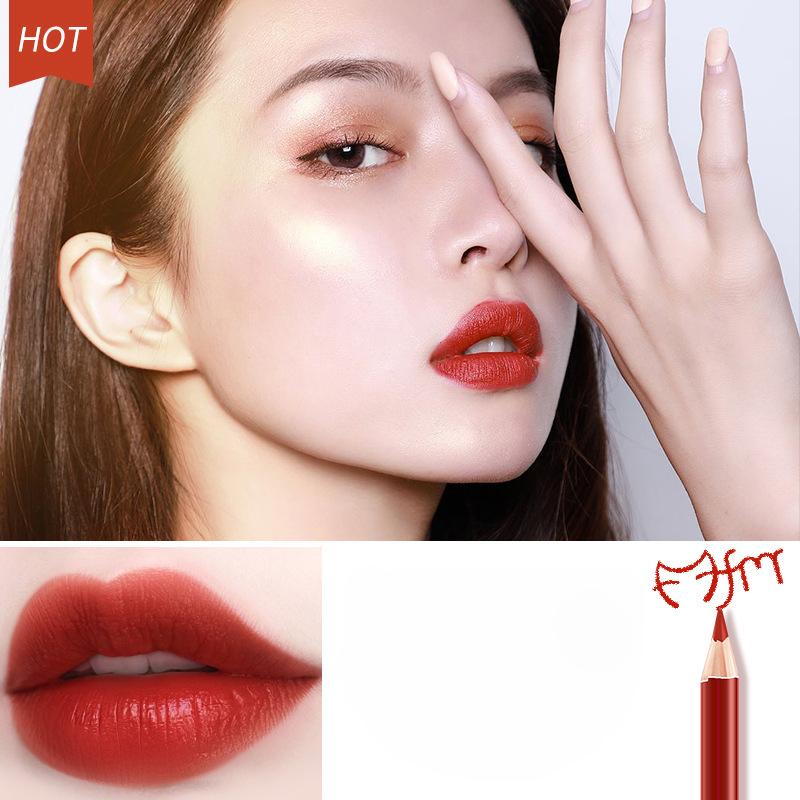 Beauty Lip Liner Waterproof Lasting Stain Free A Set of Crocheted Lip Liner Beginner Matte Developing Lipstick Pens