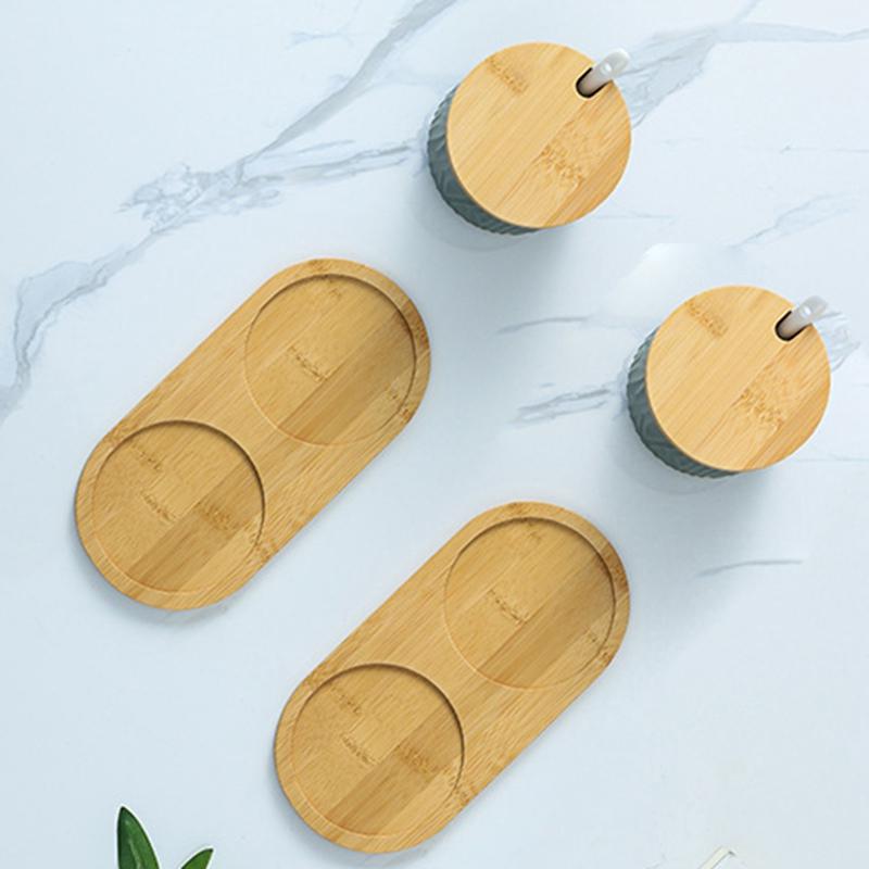 Мультибамбуковый поднос, деревянное блюдце, цветочный горшок, поднос, подставка для чашки, подставка для посуды, кухонная декоративная тарелка, креативная подставка для кофейной чашки, коврик