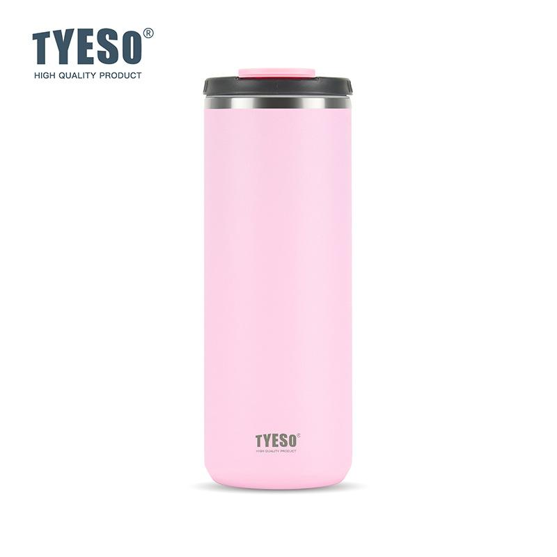 TYESO 600ML Stainless Steel Thermos Bottle Keeps Cold and Heat Thermal Mug Travel Insulated Cup Outdoor Sport Vacuum Flask