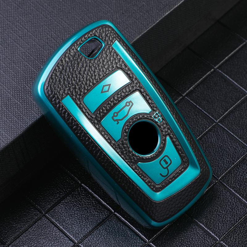 Кожаный чехол для ключей из ТПУ, брелок для BMW F20 F30 G20 f31 F34 F10 G30 F11 X3 F25 X4 I3 M3 M4 1 3 5 Series, аксессуары для защиты корпуса