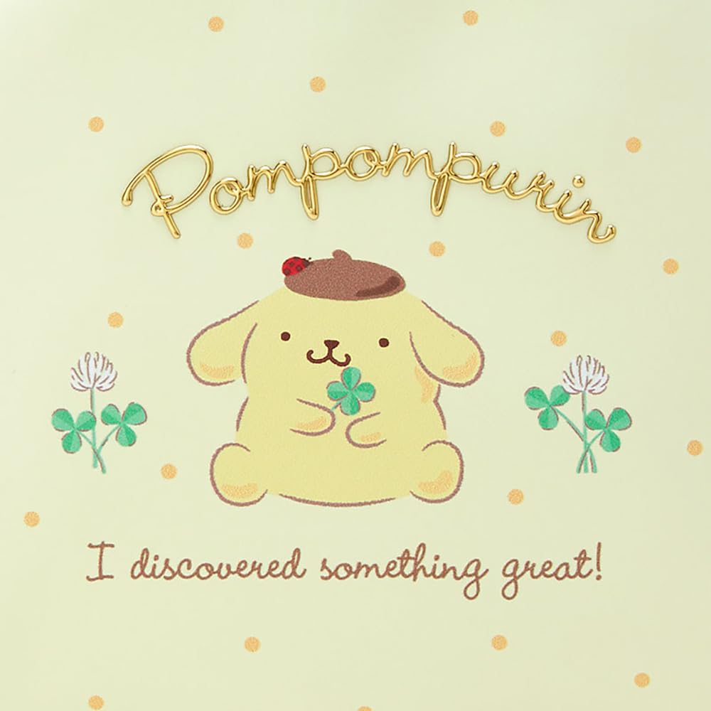 Sanrio Sanrio Pouch Pompompurin 13 x 17 x 6 cm New Life Personal Accessories Character 458040 SANRIO (SANRIO)
