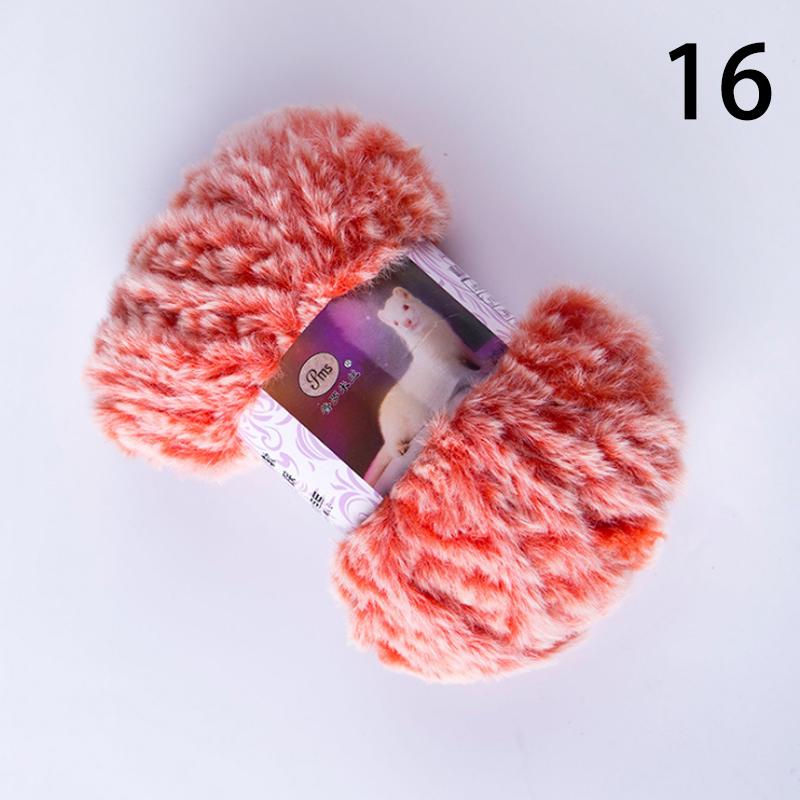 26 цветов ручной работы мягкая пряжа для вязания крючком шерстяная пряжа свитер шарф линия мохер кашемир вязание