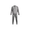 Fitted Casual Hoodie And Jogger Set Men Sets Gray 1379768-025