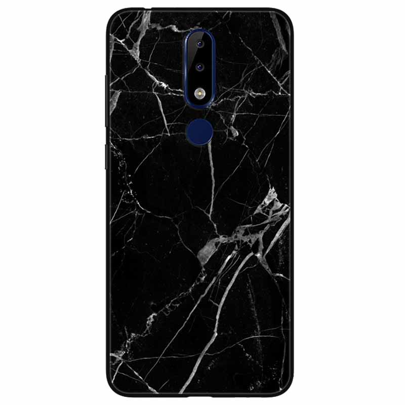 Для Nokia 5.1 Plus Чехол Мягкий Силикон Мультфильм Модный ТПУ Чехлы для Телефона для Nokia X5 Обложка 5.1Плюс Милый для NokiaX5 Защитный