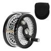 Fly Fishing Reel Aluminum Alloy 5 7 Fly Reel with Storage Bag for Freshwater and Saltwater