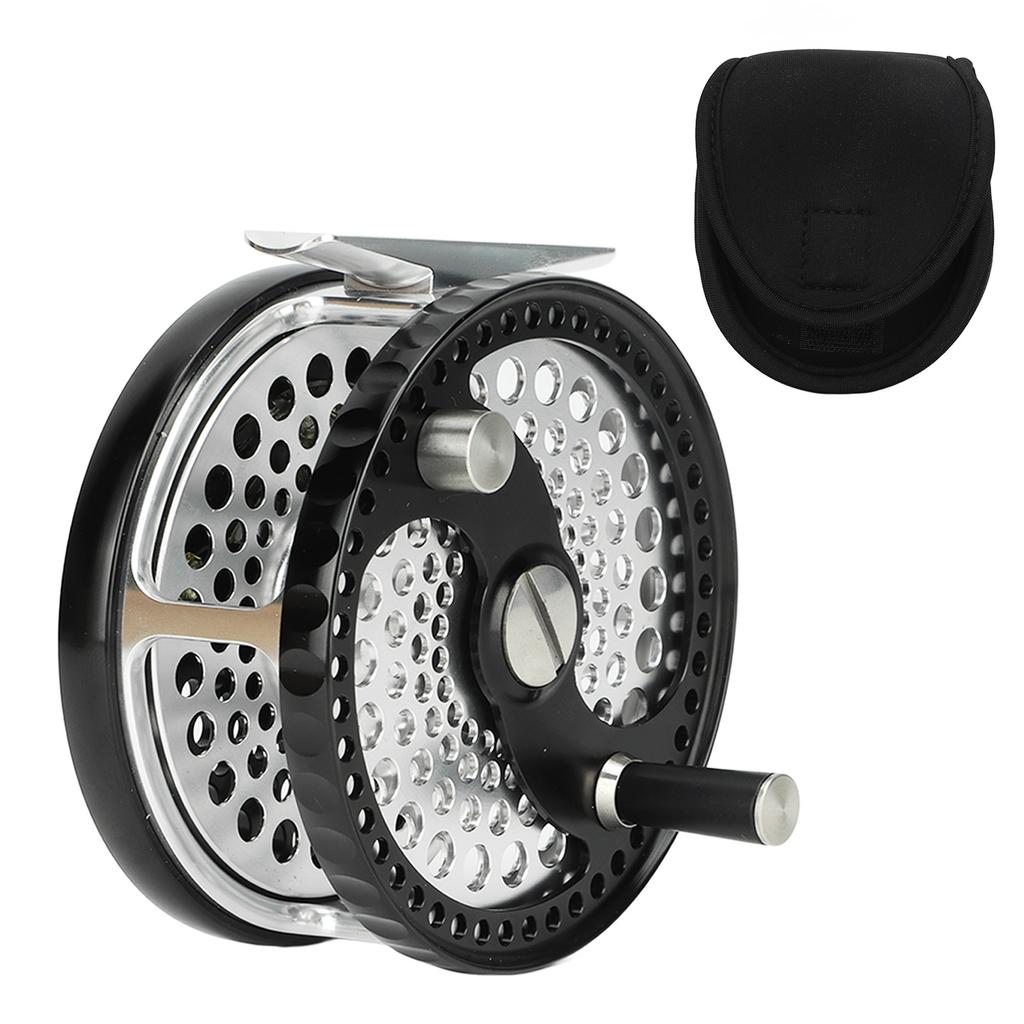Fly Fishing Reel Aluminum Alloy 5 7 Fly Reel with Storage Bag for Freshwater and Saltwater