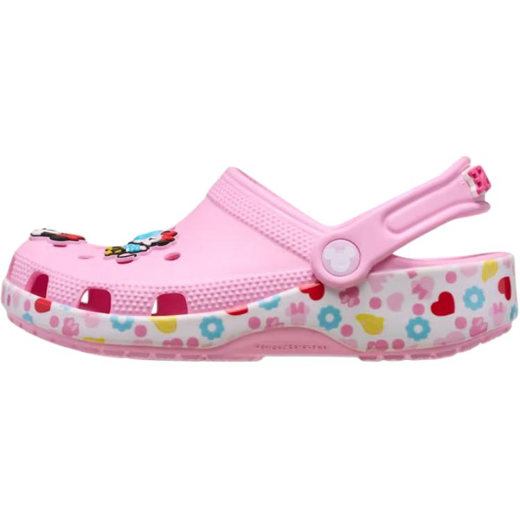 Crocs Classic Clog Mickey Friends Minnie Comfortable Non-Slip Low-Top Kids Sandals Kids Sandals Pink 211147-90H