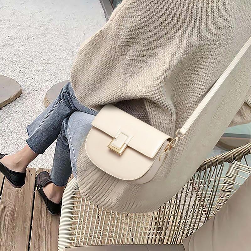 Сумка женская сумка-седло для обрезания модная сумка через плечо женская повседневная нишевая корейская версия сумка на плечо