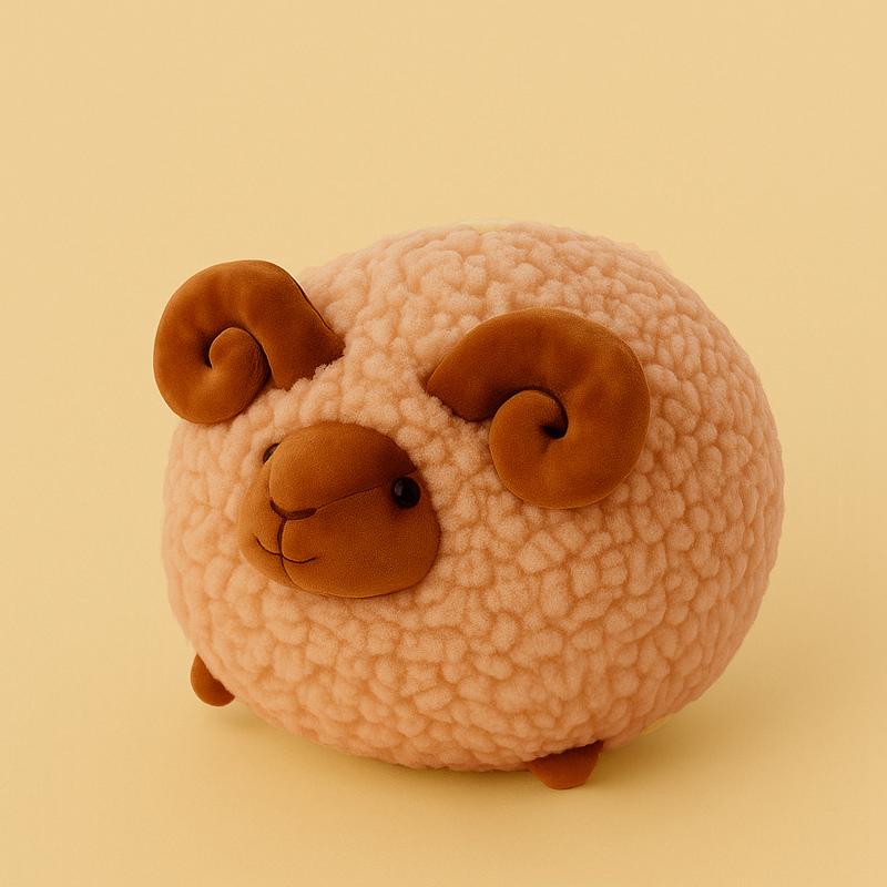 30Cm Chubby Fat Sheep Plush Stuffed Soft Throw Pillow Comfortable Huggable Doll Birthday Gifts