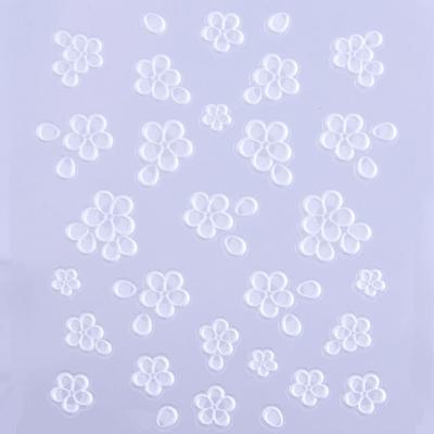 5D Jewelry Stickers Self-adhesive Convex Acrylic Flowers Z-D3074