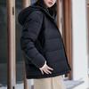 adidas Helionic Пуховик с капюшоном однотонный удобный теплый с длинным рукавом женская верхняя одежда KG3147