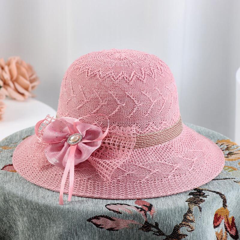 Женская шляпа-панама с широкими полями и цветочным принтом для защиты от солнца