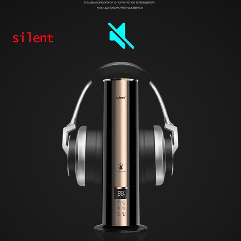 Напольный увлажнитель воздуха 30 Вт, распылитель для помещений, 8 л, умный пульт дистанционного управления, аромадиффузор, очиститель воздуха