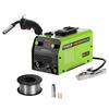 EENOUR Welding Machine MIG120S Maximum Output 120A MIG Welding LCD Display Equipped with Inverter Less Spatter 100V Only Welding Machine Current and