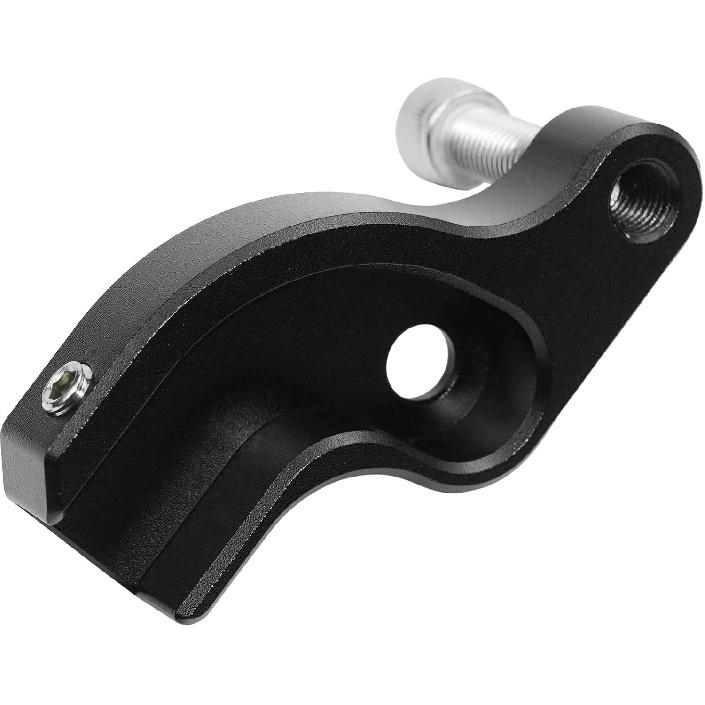 Neutral Gear Shift Assist Kit Fit for Harley Davidson Touring Softail Aluminum Alloy Neutral Shift Auxiliary Bracket Mount Black