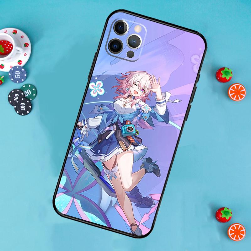 7 марта Honkai Star Rail Чехол для телефона для iPhone 16 15 13 14 12 11 Pro Max X XR XS Max 14 Plus Мягкий чехол
