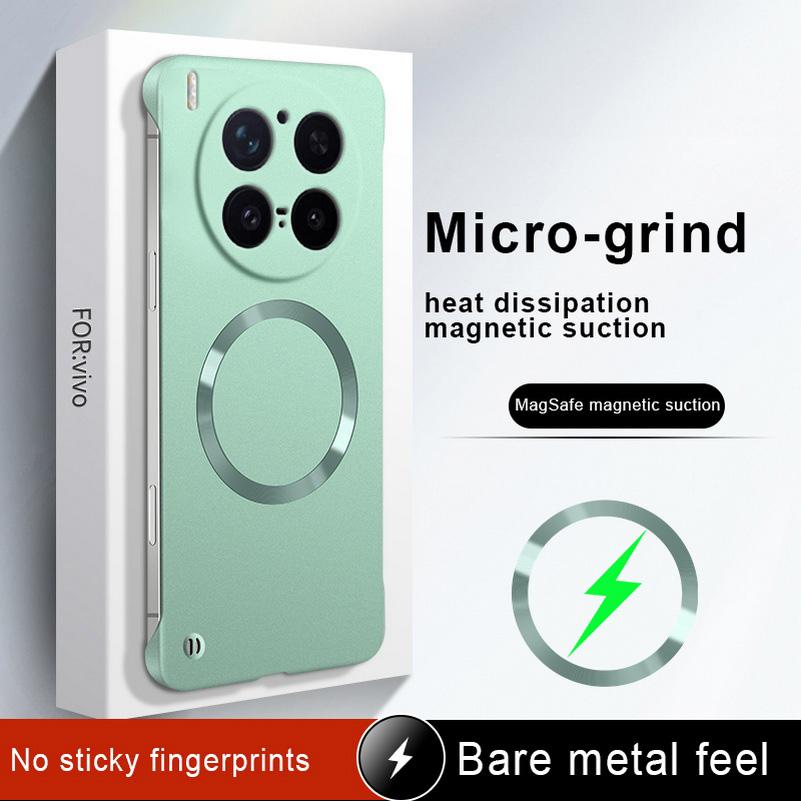 Тонкая рамка Магнитный чехол Magsafe для VIVO X300 Pro vivo x300 X200 Ultra X200s x200 Pro FE X100 Pro Защитная крышка для камеры