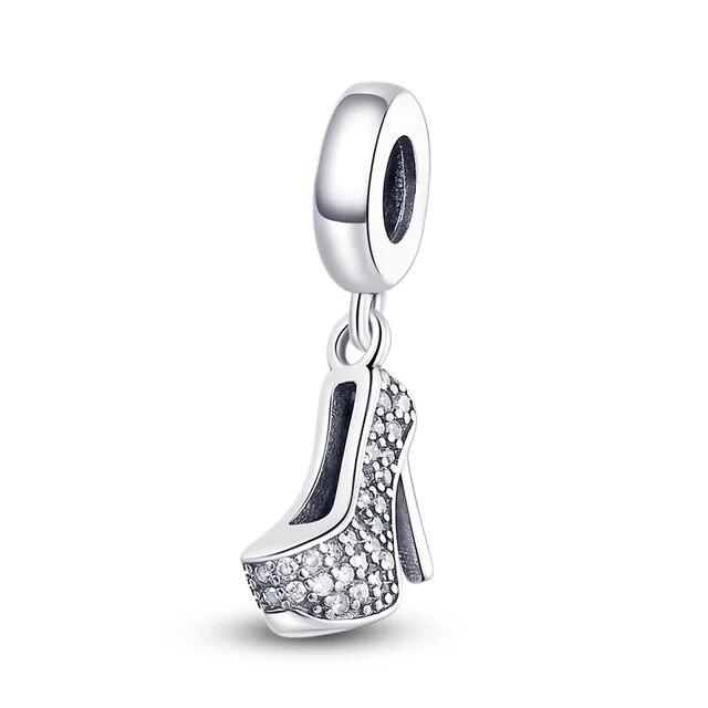 Fashion 100 %925 Sterling Silver Guitar Camera Biycle Flower Charms Pendant Bracelet Diy Jewelry Making