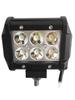 Kashimura LED Work Light, Mini Square, 6 Bulbs, 18W, 6 LEDs, White, 16W, 14400lm, 6000K, Noise Reduction, IP67, DC12/24V, NML-11