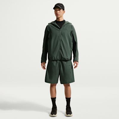 Мужские брюки Nike Dri Fit с быстрым высыханием, мужские, зелено-камуфляжные/черные, умеренные