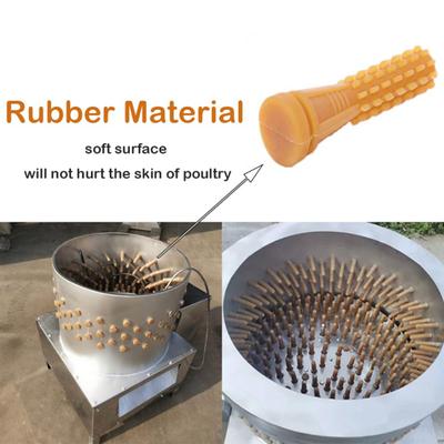 Yousheng 50 шт. Пальцы для ощипывания кур, аксессуары для машинки для удаления перьев и шерсти птицы, резиновые пальцы для ощипывания кур, индеек, уток, гусей
