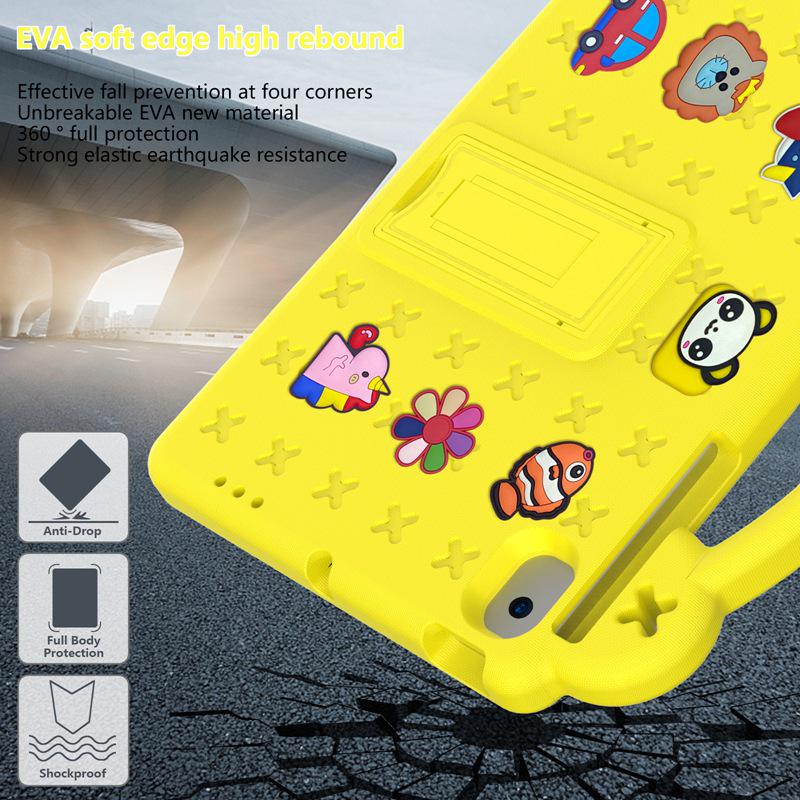 M10plus 125 Creative All-Inclusive Cartoon Case for X306 Tablet - Anti-Fall X505 Bracket Shell for 3rd Gen