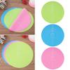 Resistant Dough Fondant with Size Scale Rolling Mat Silicone Baking Mat 12inch Cake Turntable Pad