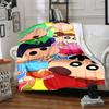 1pc Crayon Shin chan Blanket Soft All Season Throw with Vibrant Design, Perfect for Home, Travel, and Gifts, Ideal for Naps and Camping