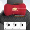 AABHE1 Suede Car Headrest Soft Memory Foam Comfort Lumbar Support Pillow Auto Interior For Chevrolet Spark Captiva Cruze Z71 Aveo Onix