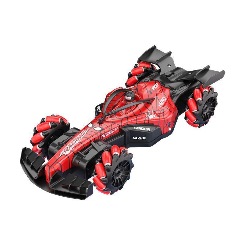 Spider Remote Control Car Toys for Boys, Large Size 2.4 GHz 4WD RC Drift Stunt Car with Lights Music Spray,Cool Spider Toys Christmas Birthday Gift