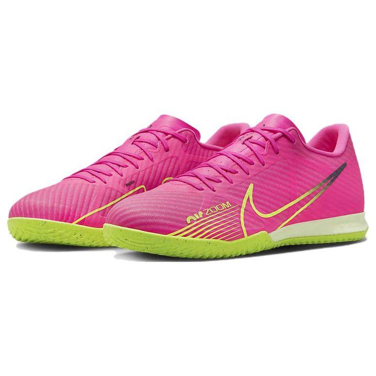 Nike Zoom Mercurial Vapor 15 Academy IC Luminous Pack Мужские кроссовки Pink Pink-Blast Gridiron DJ5633-605