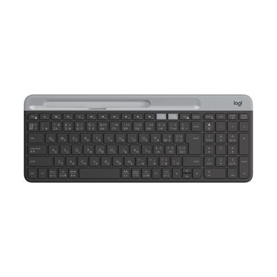 Бесшумная беспроводная Bluetooth-клавиатура Logitech K580GR Графит Ультратонкая Маленькая Unifying Тонкая Цифровая панель Беспроводная Windows Mac iPad iOS Android Chrome