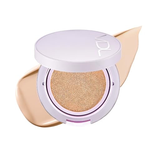 VDL Perfecting Silky Fit Cover Cushion Foundation V03 (Натуральный бежево-охристый) 12 г SPF50 PA+++ сияющее покрытие прозрачная кожа.