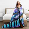 Tralalero Tralala Bootleg Funny Brainrot Italian Shark Meme TBlanket Warm Soft Bedding Throws Winter Couch Chair Bedspread