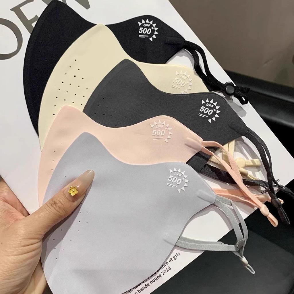 2025 Women's Anti-UV Ice Silk Full Face Sunshade Mask with Eye Protection - Breathable Summer Design