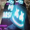 DJ Lovers Узор Marshmello Комплект постельного белья Спальня Мягкие Современные Покрывала Удобный Детское Пододеяльник Чехол для Одеяла и Наволочка