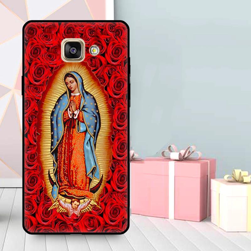 Чехол Virgen De Guadalupe Дева Мария для Samsung Galaxy A3 A5 2016 2017 A6 A7 A8 A9 2018 J1 J3 J4 J5 J6 Plus J7 J8