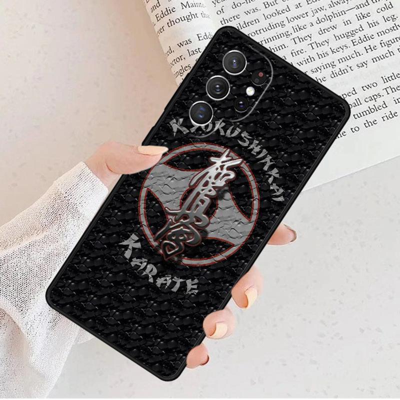 Oyama Kyokushin Karate Phone Case For Samsung Galaxy S25 S23 S30 S8 S21 S20 FE S24 S22 Note 10 20 S8 Plus lite Ultra
